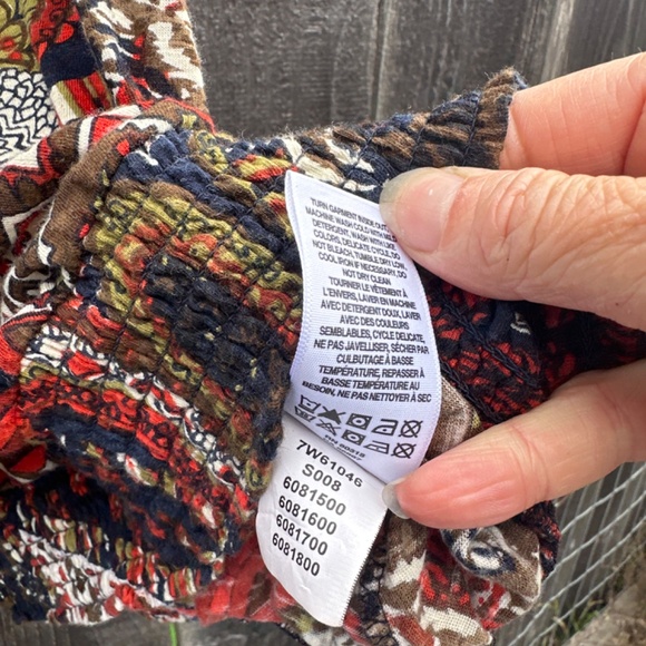 Lucky brand blouse size Large - Picture 5 of 5